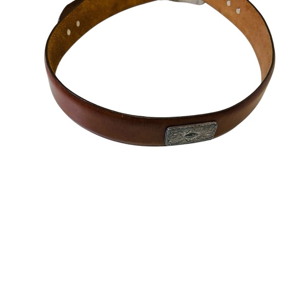 The Ritz Accessories Collection Women’s Light Brown Leather Belt - Picture 10 of 11